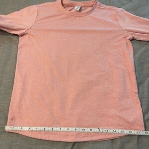 Athleta Girls Pink Long Sleeve Tee